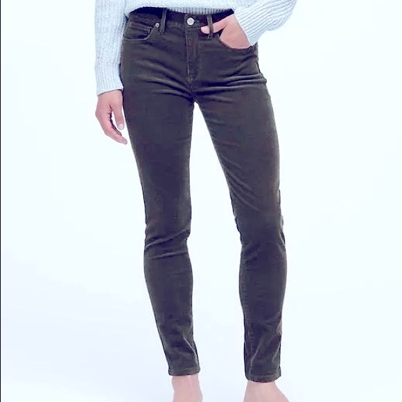 Banana Republic Pants - Grey skinny cords by banana republic, size 8